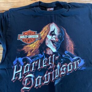 Official Harley Davidson Tshirt.  Men’s large, black, only worn once